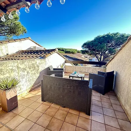 Mediterraneenne 5 Pieces, 8 Couchages, Jardin, Proche A Sainte-maxime - Fr-1-226-566 *